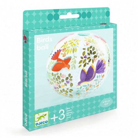Minge gonflabila Prinde pasarile, 35 cm, Djeco