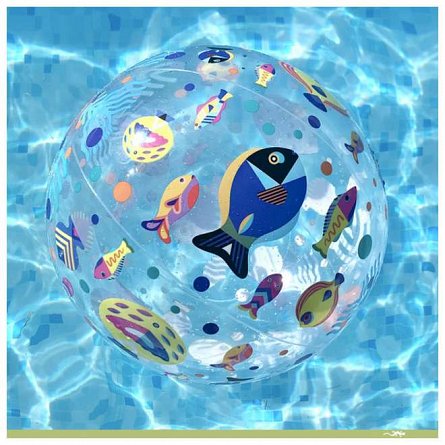 Minge gonflabila Pesti, 35 cm, Djeco