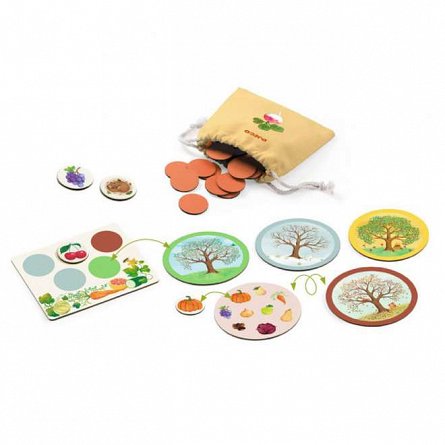 Joc educativ Vegeto Mondo, 5-99 ani, Djeco