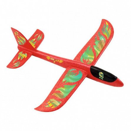 Planor Avion de pompieri, 47x48 cm, spuma, Djeco