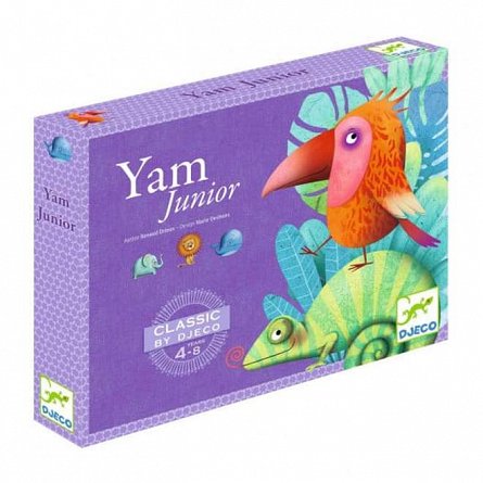Joc de societate Classic Yams, 4-8 ani, Djeco
