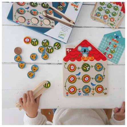 Joc educativ Pinstou, 3 ani, Djeco