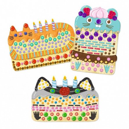 Set creativ colaje Mozaic, 3-6 ani, Djeco