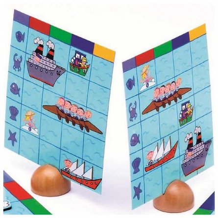 Joc de strategie Naviplouf, 2 jucatori, 5-10 ani, Djeco