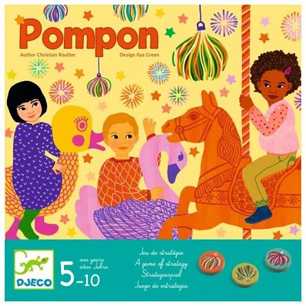 Joc de societate Pompon, 5-10 ani, Djeco