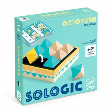Joc de logica OctoPush, 6-99 ani, Djeco