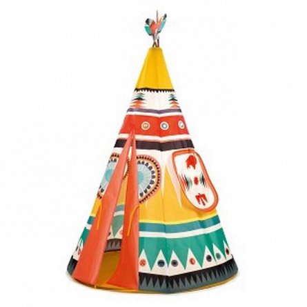 Cort indian Djeco Teepee, 110 x 110 x 164 cm