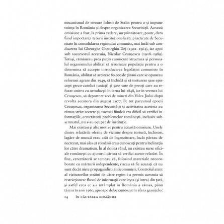 In cautarea Romaniei