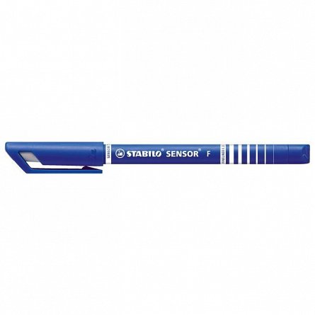 Liner Stabilo Sensor F, 0.3 mm, albastru