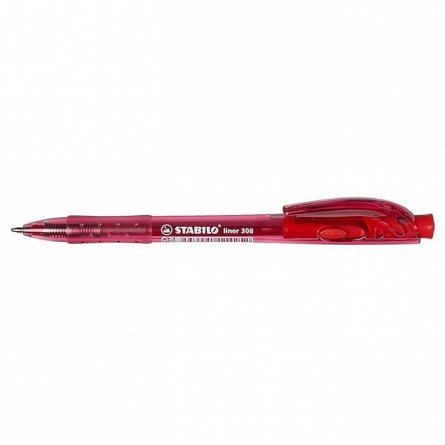 Pix Stabilo Liner 308 F, cu mecanism, 0.38 mm, rosu