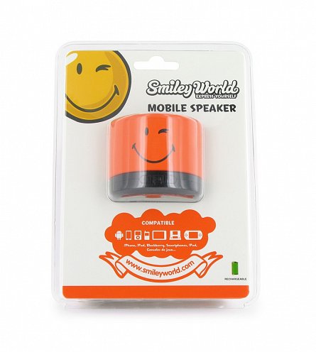 Boxa portabila Smiley World,portocaliu