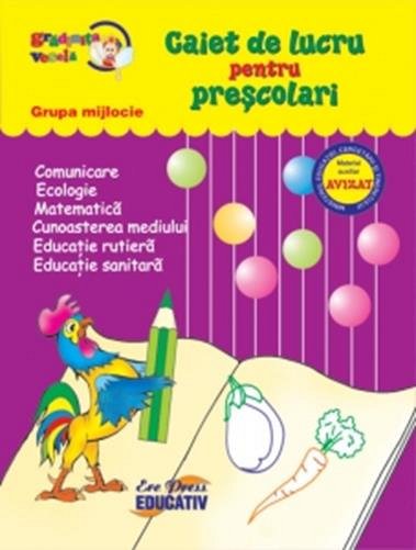 Grad ves. Caiet lucru. Grupa mijlocie