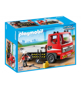 Playmobil-Camion platforma pt constructii
