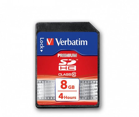 Card Memorie SDHC Verbatim, 8GB, C10