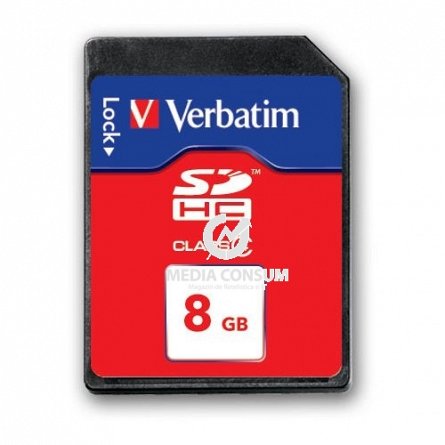 Card SDHC Verbatim 8GB Class 4