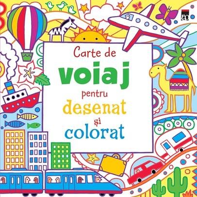 CARTE DE VOIAJ PENTRU DESENAT SI COLORAT