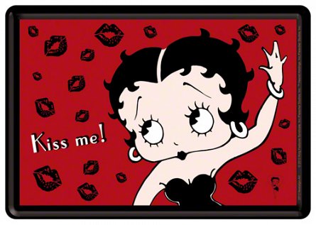 Carte postala Betty Boop Kiss me!