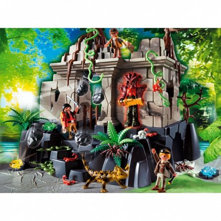 Playmobil-Castelul comorii si garzile de paza