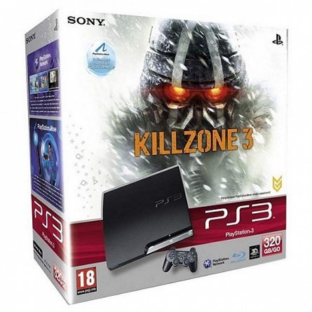 CONSOLA PS3 SLIM 320GB &  joc KILLZONE 3 PS3