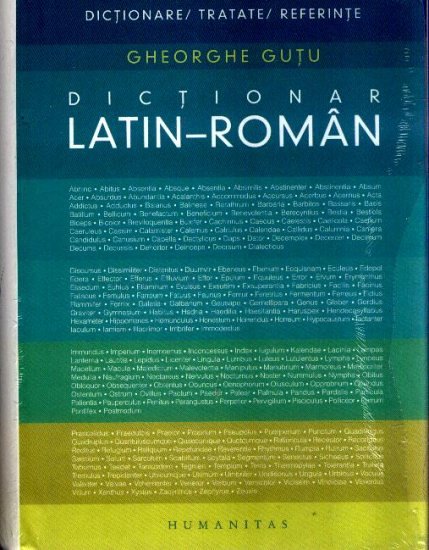 DICTIONAR LATIN-ROMAN REEDIT