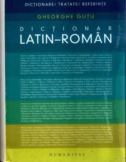 Dictionar Latin Roman Reedit De Gheorghe Gutu Diverta