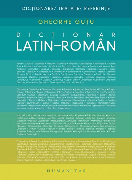Dictionar latin-roman