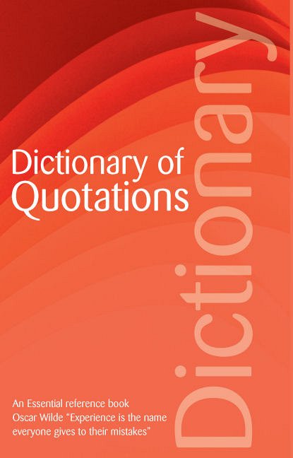 Dictionary Of Quotations, OHenry