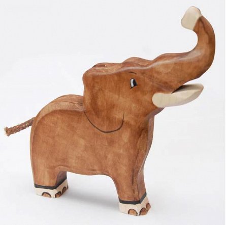 Figurina Elefant din lemn