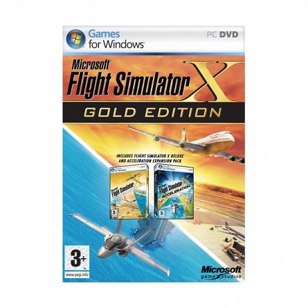 FLIGHT SIMULATOR X GOLD PC