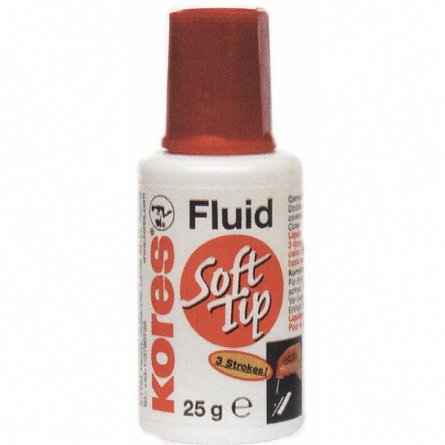 Fluid corector Kores,Soft Tip,pe baza solvent,25g