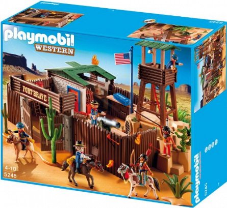 Playmobil-Fortul din vestul salbatic