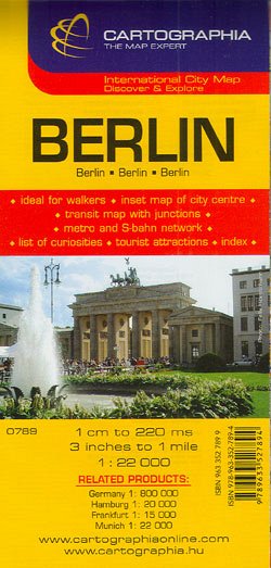 Harta rutiera Berlin 1 :20.000