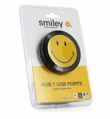 Hub usb 7 porturi Smiley Original