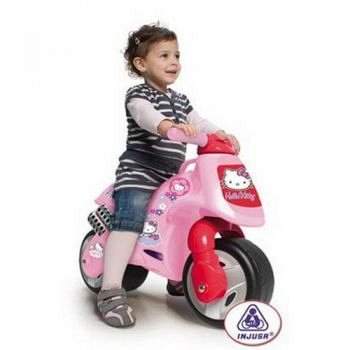 Injusa-Motocicleta fara pedale,Hello Kitty
