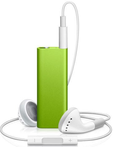 Ipod Shuffle 2GB Green