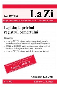 LEGISLATIA PRIVIND R REGISTRUL COMERTULUI -