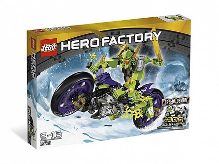 zzLego Hero Factory Motocicleta demonului