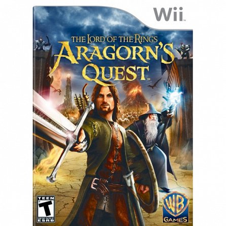 LORD OF THE RINGS ARAGONS QUEST WII