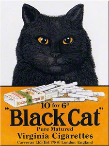 MAGNET BLACK CAT