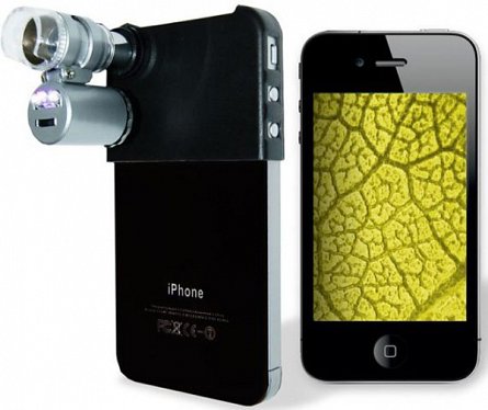 Mini Microscop cu carcasa iPhone 4/4S