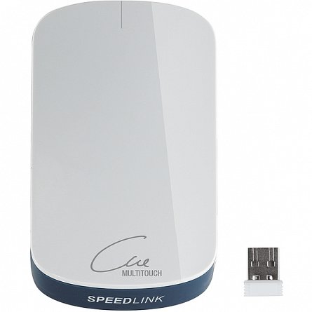 Mouse SpeedLink CUE Wireless Multitouch White