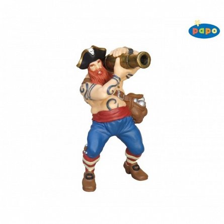 Figurina Papo,pirat cu tun