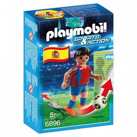 Playmobil-Jucator fotbal,Spania,6896