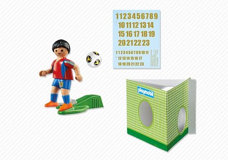 Playmobil-Jucator fotbal,Spania,6896