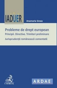PROBLEME DE DREPT EUROPEAN
