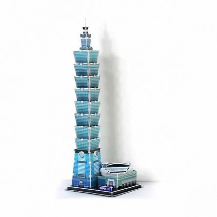 Puzzle 3D Taipei Building, 68 piese