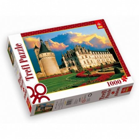 Puzzle castelul Chenonceaux din Franta, 1000 piese