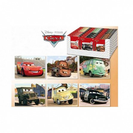 Puzzle Disney Cars, 35 pcs. (6 mod.)