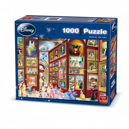 Puzzle Disney Galeria de arta, 1000 pcs.