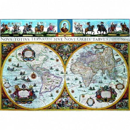 Puzzle Harta istorica, 1500 piese